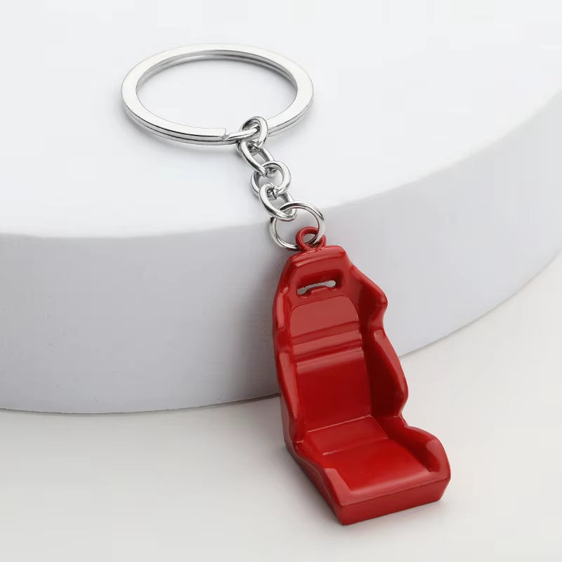 Gearhead's Passion Keychain – Turbo Gearbox & Brake Disc Design, Premium Zinc Alloy, Car Enthusiast's Must-Have Accessory