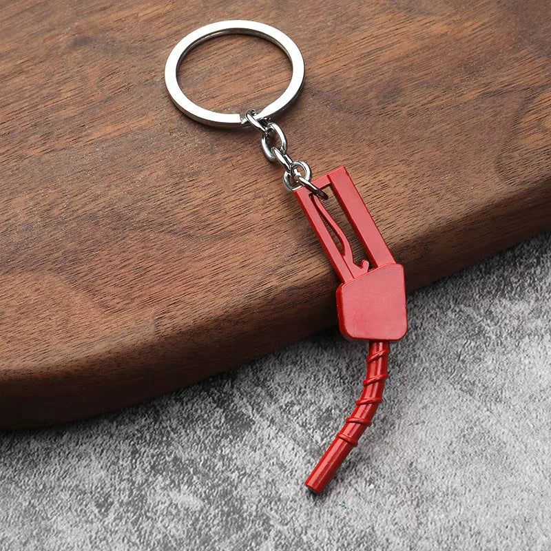 Gearhead's Passion Keychain – Turbo Gearbox & Brake Disc Design, Premium Zinc Alloy, Car Enthusiast's Must-Have Accessory