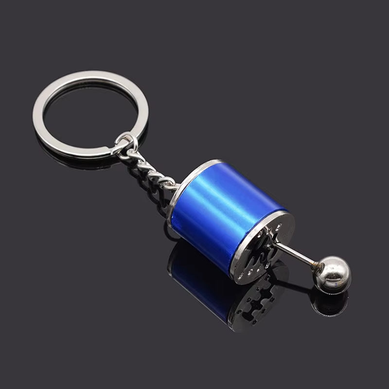 Gearhead's Passion Keychain – Turbo Gearbox & Brake Disc Design, Premium Zinc Alloy, Car Enthusiast's Must-Have Accessory