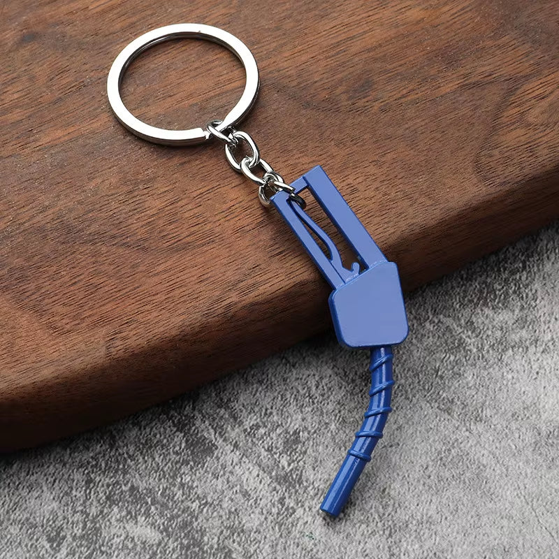 Gearhead's Passion Keychain – Turbo Gearbox & Brake Disc Design, Premium Zinc Alloy, Car Enthusiast's Must-Have Accessory