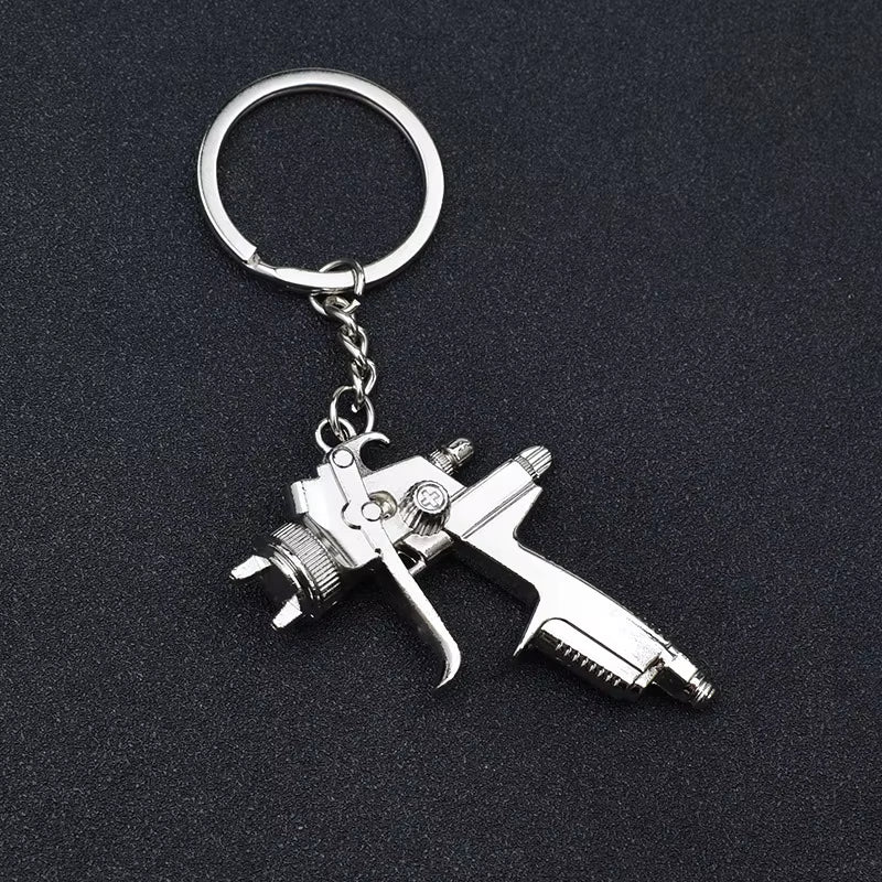 Gearhead's Passion Keychain – Turbo Gearbox & Brake Disc Design, Premium Zinc Alloy, Car Enthusiast's Must-Have Accessory