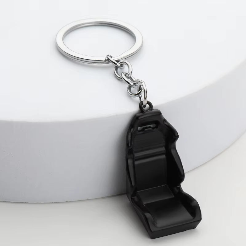 Gearhead's Passion Keychain – Turbo Gearbox & Brake Disc Design, Premium Zinc Alloy, Car Enthusiast's Must-Have Accessory
