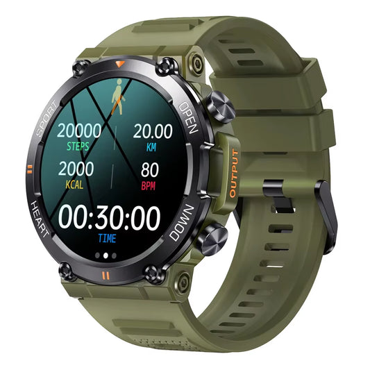 K56Pro Smart Watch  – 1.39” HD Display, Heart Rate Monitor, Bluetooth Calling, 400mAh Long Battery Life, Multiple Sport Modes