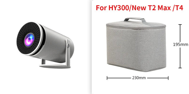 HY300 Smart Mini Projector – Portable HD Home Theater | AnzhuoHD by Barrel Machine