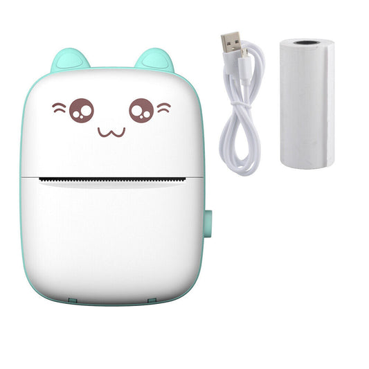Portable Mini Thermal Printer – Pocket Photo Printer, Wireless Bluetooth Printing